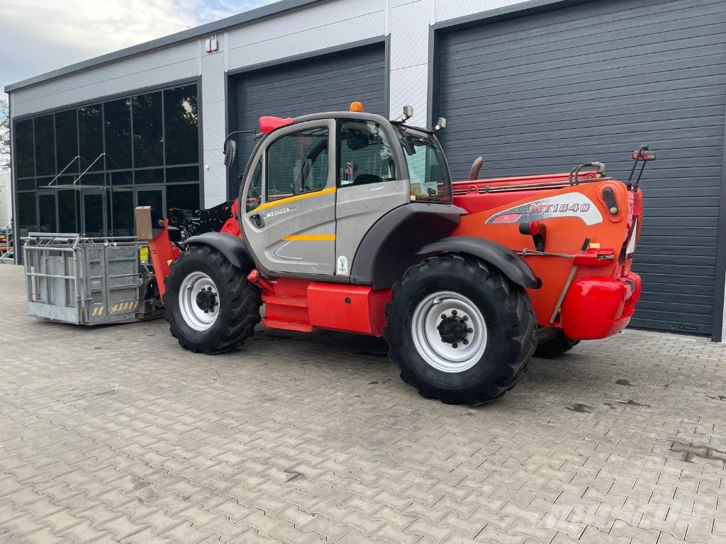 Manitou MT1840A Kosz Rozkładany 4m Sterowanie Radi Telescopic wheel loaders