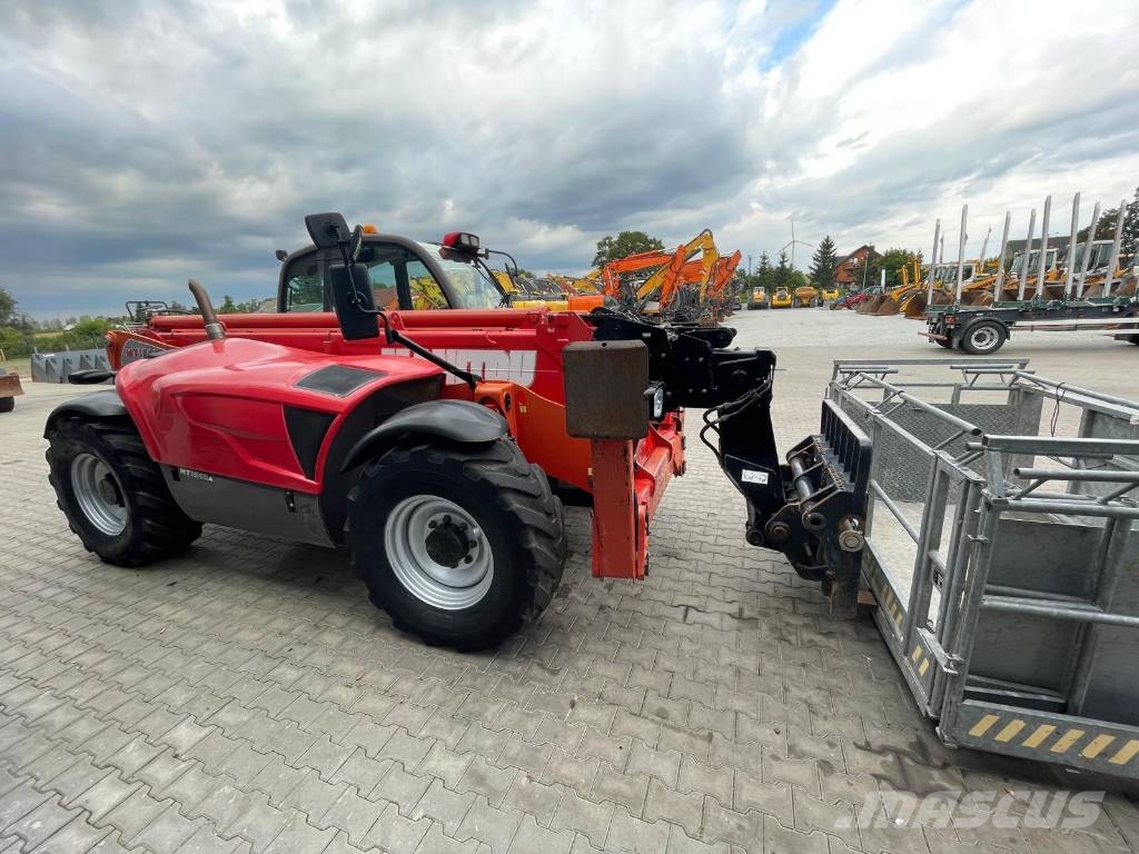 Manitou MT1840A Kosz Rozkładany 4m Sterowanie Radi Telescopic wheel loaders