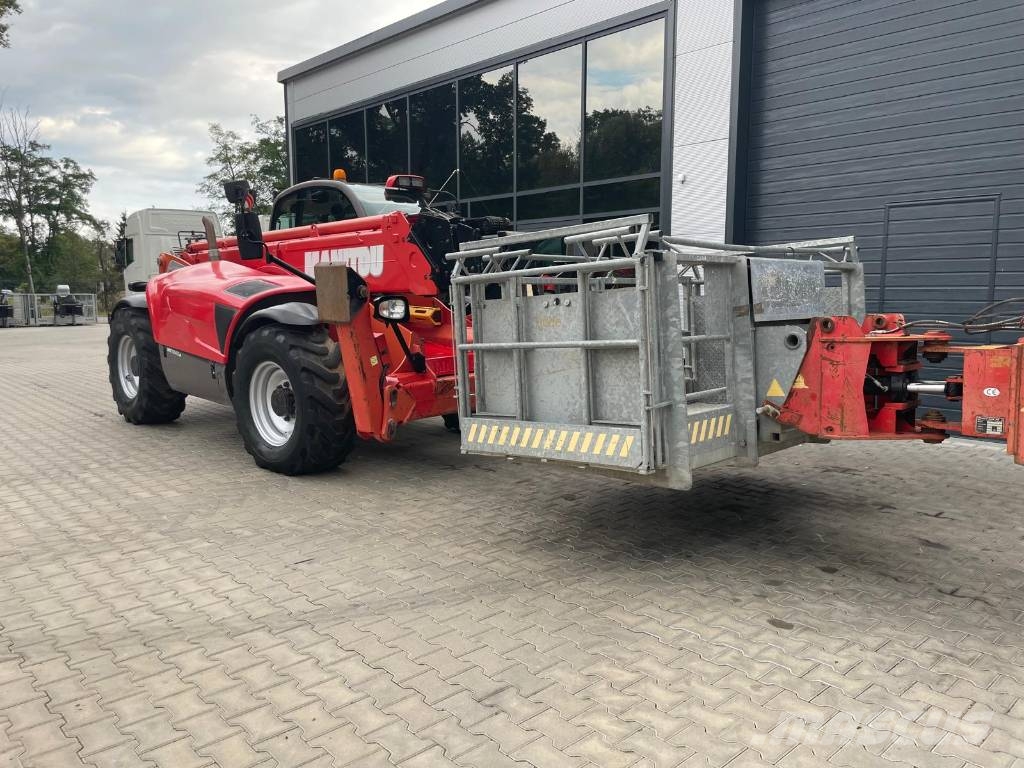 Manitou MT1840A Kosz Rozkładany 4m Sterowanie Radi Telescopic wheel loaders
