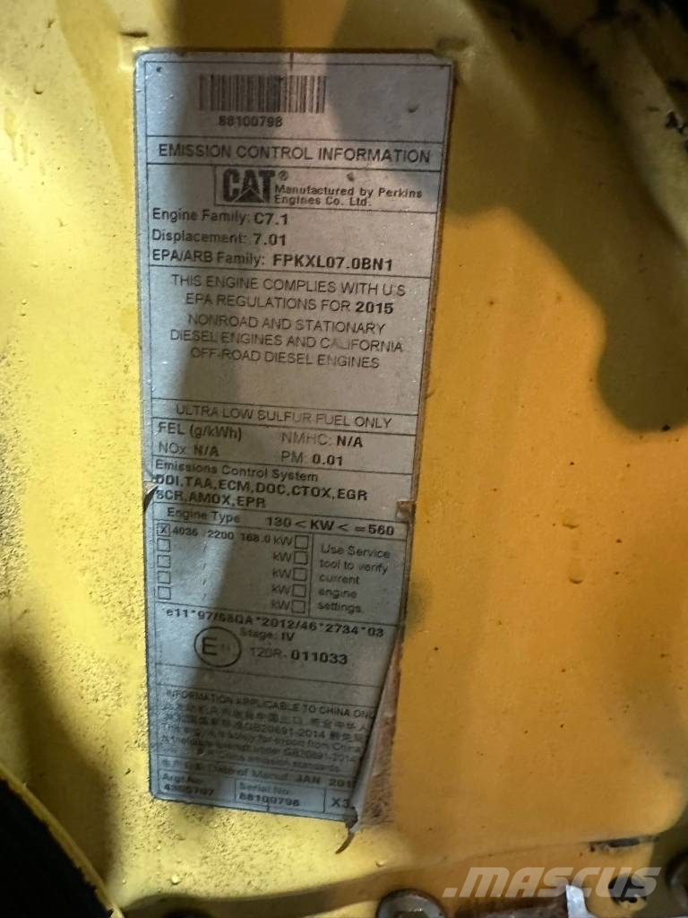 CAT C 7.1 Acert ENGINE Motoren