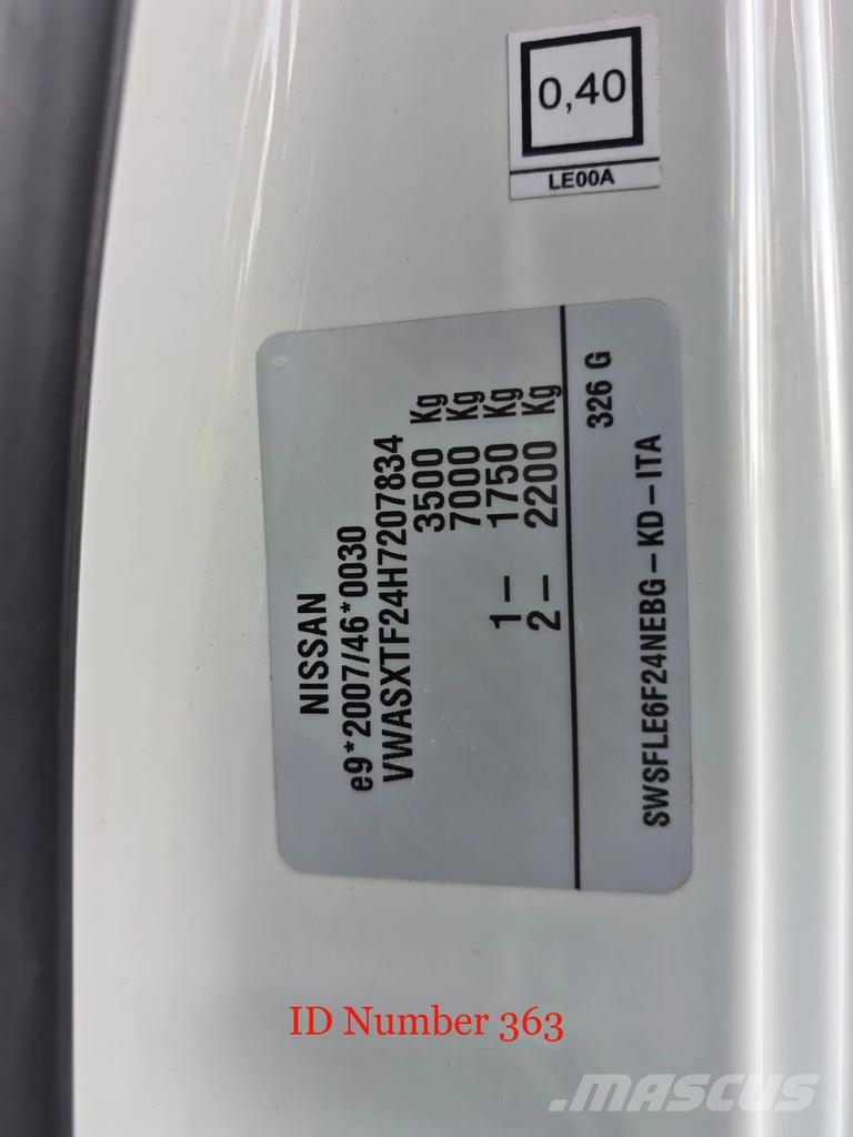 Nissan Cabstar 35.13 NT400 GSR B180T 트럭 탑재 고소작업대