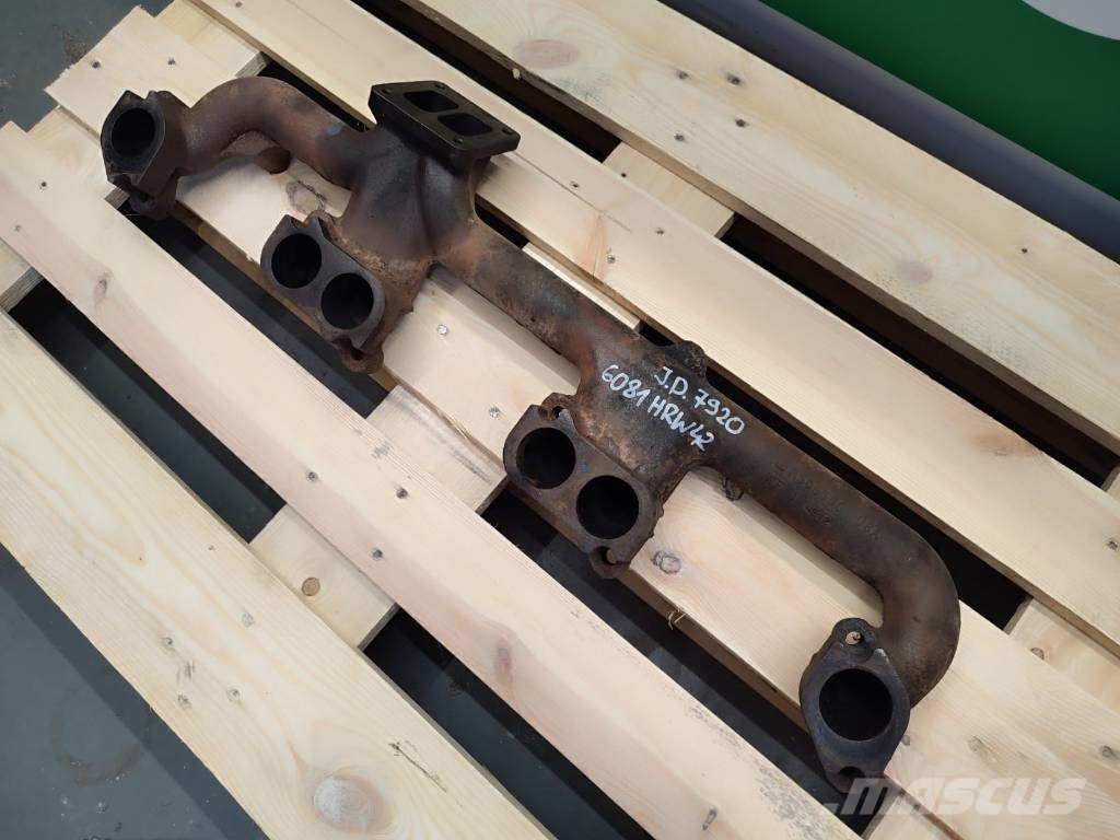 Exhaust manifold R505566 6081HRW42 John Deere 7920 Motorer