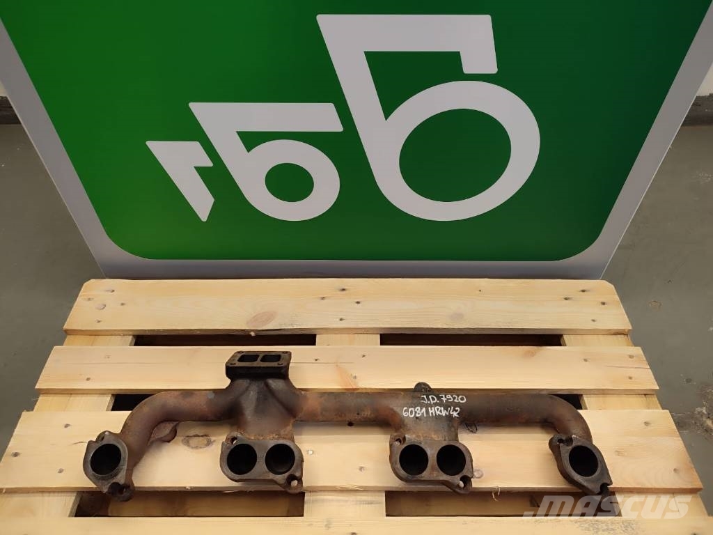 Exhaust manifold R505566 6081HRW42 John Deere 7920 Motorer