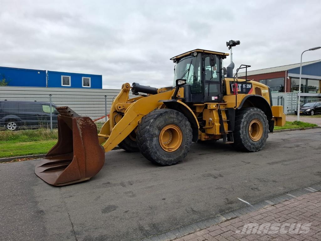 CAT 972 MXE Gumikerekes homlokrakodók