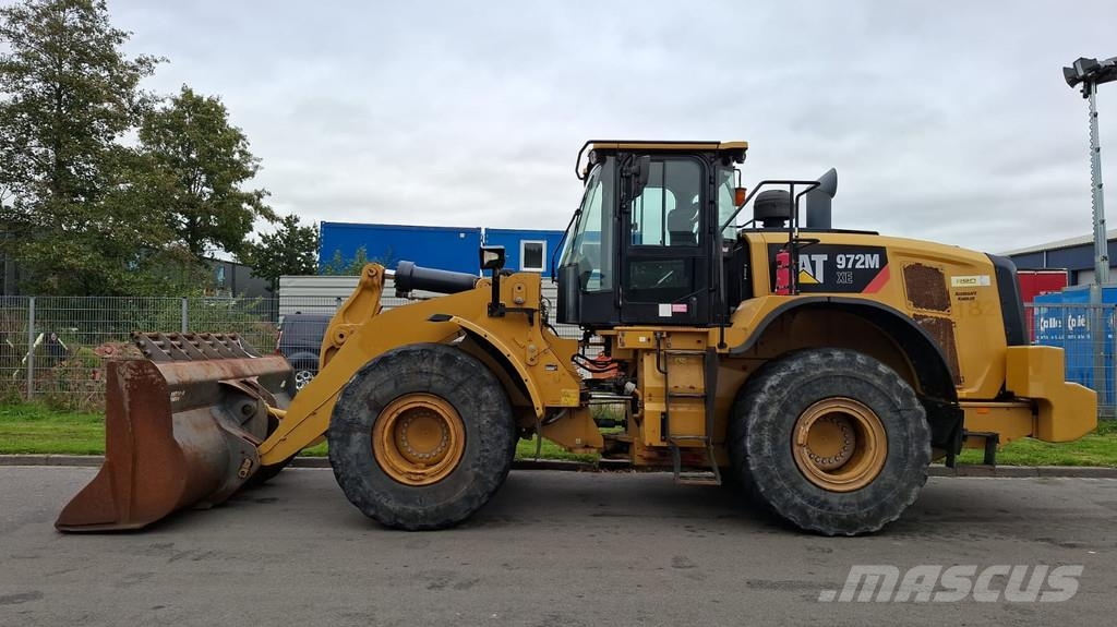 CAT 972 MXE Gumikerekes homlokrakodók