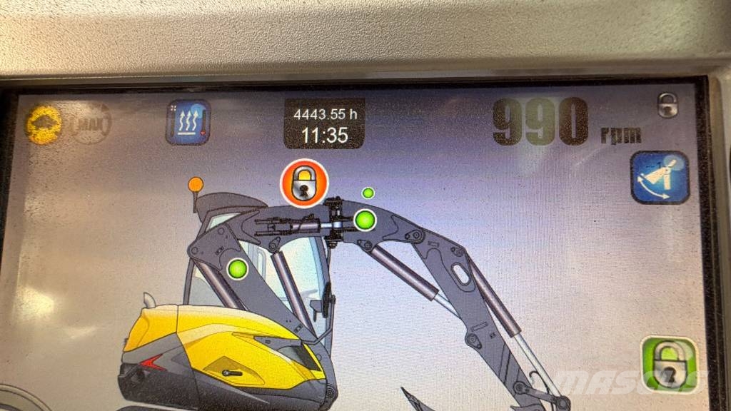 Mecalac 8 MCR Rupsgraafmachines