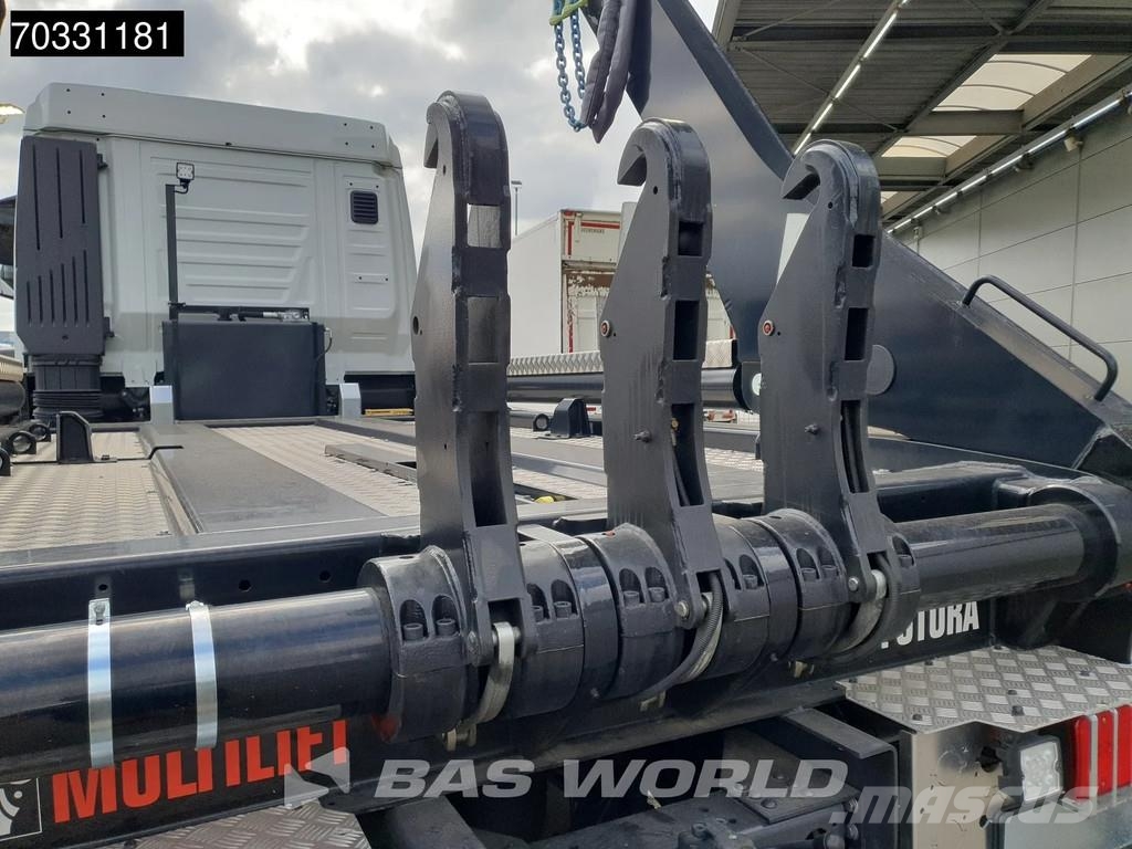 Iveco X-Way 530 6X2 NEW! Hiab FTR18 skiploader Automatic Portaalsysteem vrachtwagens