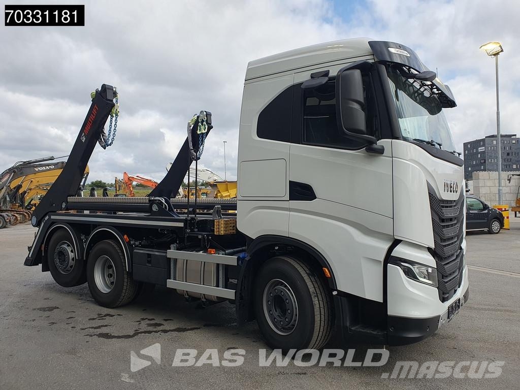 Iveco X-Way 530 6X2 NEW! Hiab FTR18 skiploader Automatic Komunalni kamioni