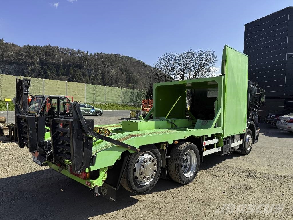 Scania P420LB Maschienentrasport 6x2 Lift+Lenkachse Eu5 Járműszállítók