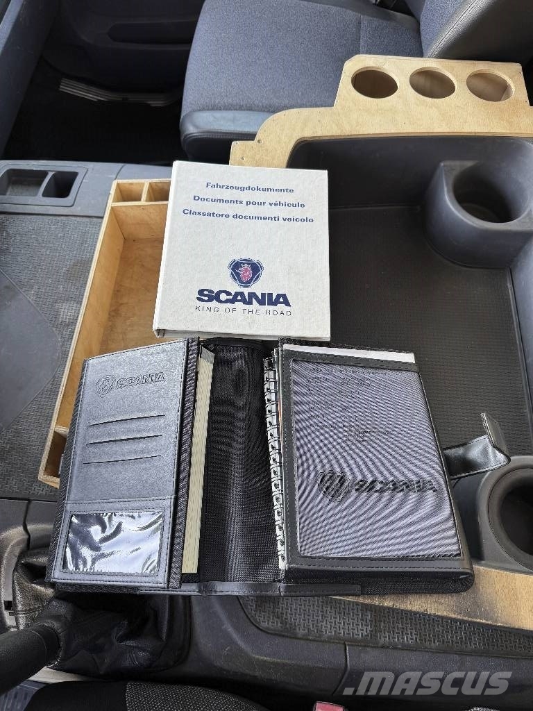 Scania P420LB Maschienentrasport 6x2 Lift+Lenkachse Eu5 Járműszállítók