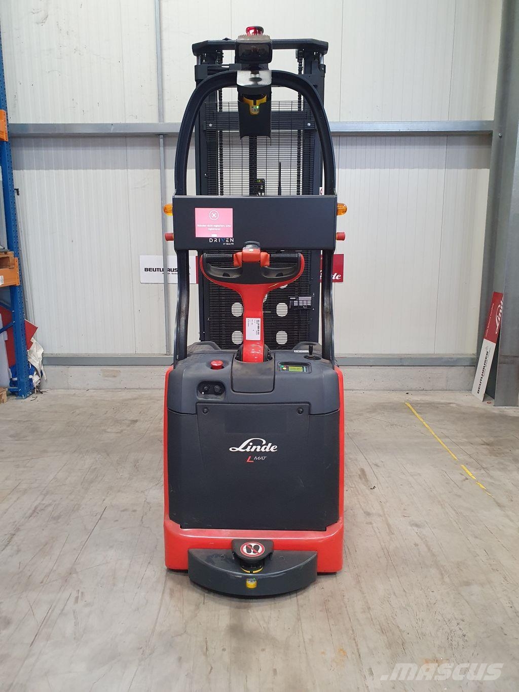 Linde L12AC L-Matic Ajettavat pinoamisvaunut