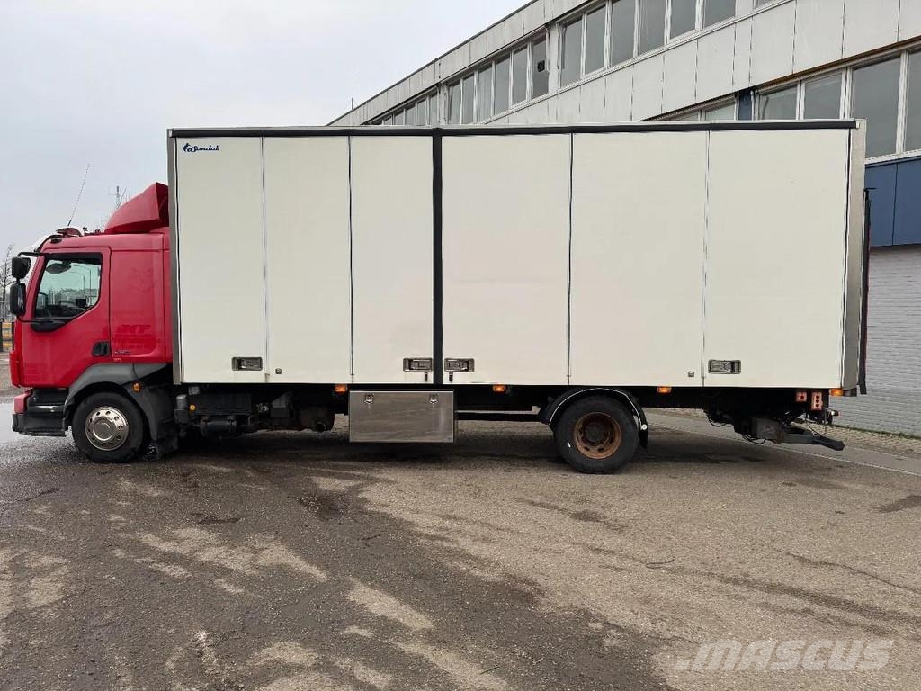 Volvo FL 260 4X2 EURO 5 SIDE DOORS ZEPRO LIFT 2000 KG Camiones con caja de remolque