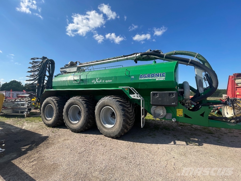 Agronic HXA 20 kubik, släpsko/kniv ramp 12 Cisterne za djubrivo