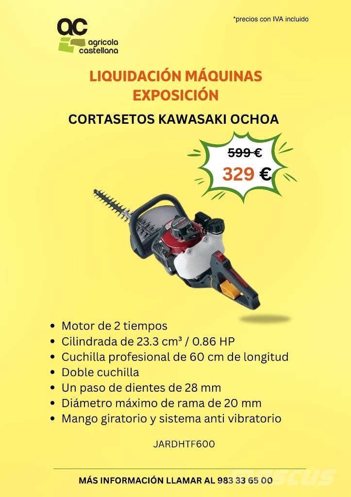 Kawasaki cortasetos Кущорізи