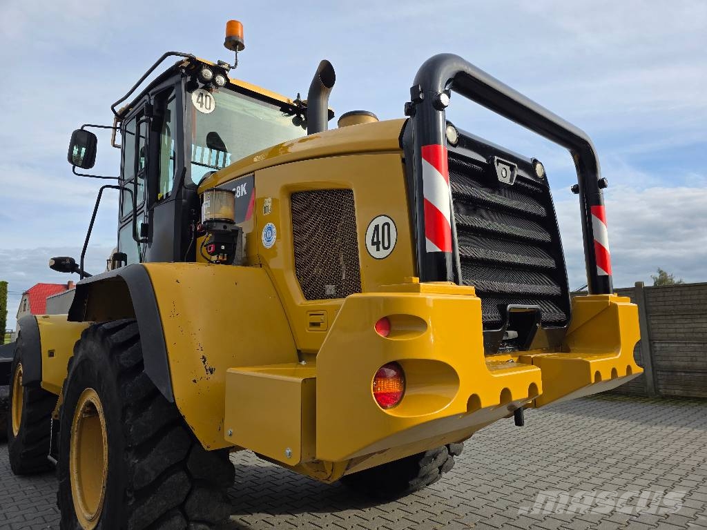 CAT 938 K, 2013 ROK, ŁYŻKA + WIDŁY Cargadoras sobre ruedas