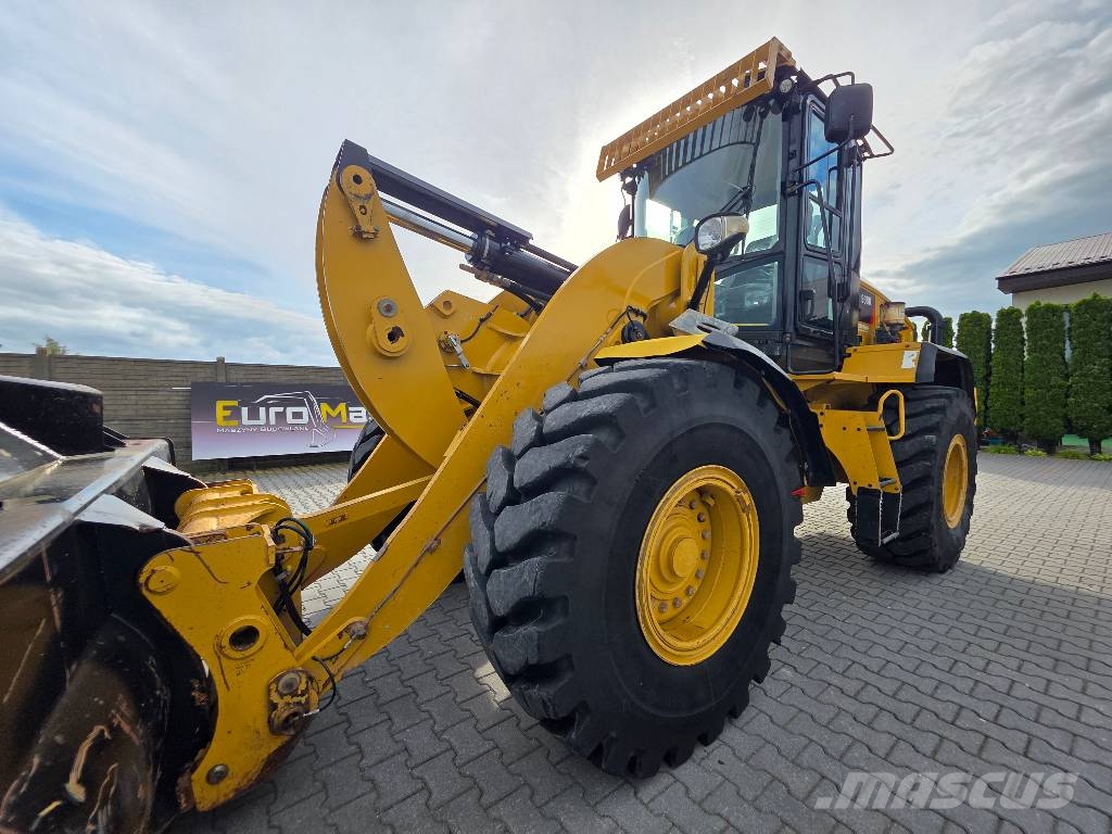 CAT 938 K, 2013 ROK, ŁYŻKA + WIDŁY Cargadoras sobre ruedas