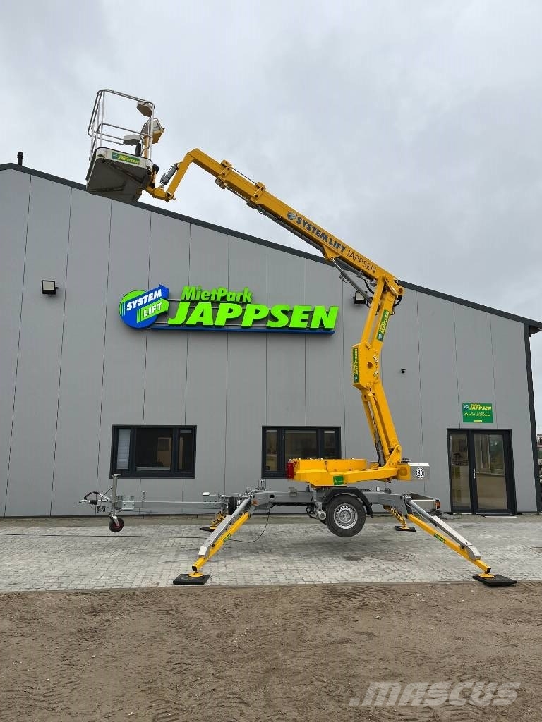 Ommelift 1500 EXB Trailermonterede lifte