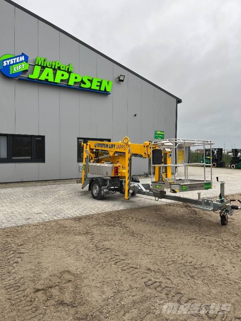 Ommelift 1500 EXB Trailermonterede lifte