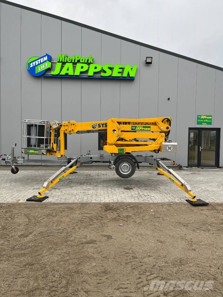 Ommelift 1500 EXB Trailermonterede lifte