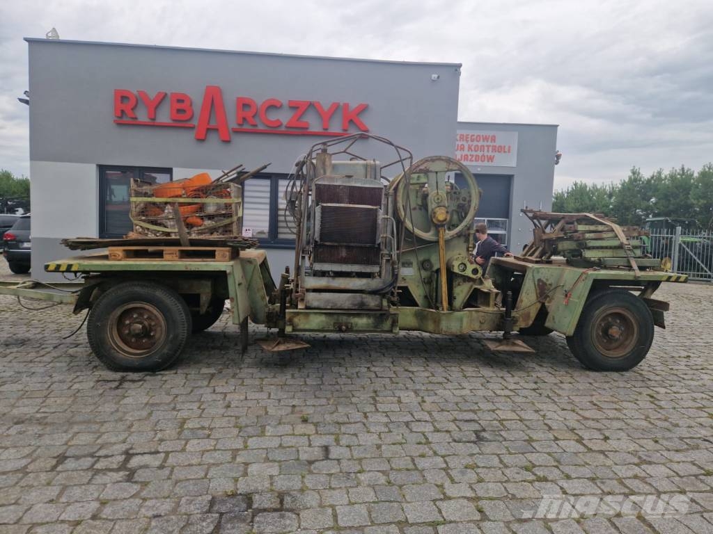 Trak  do drewna Bydgoski DTJA-60 製材機械