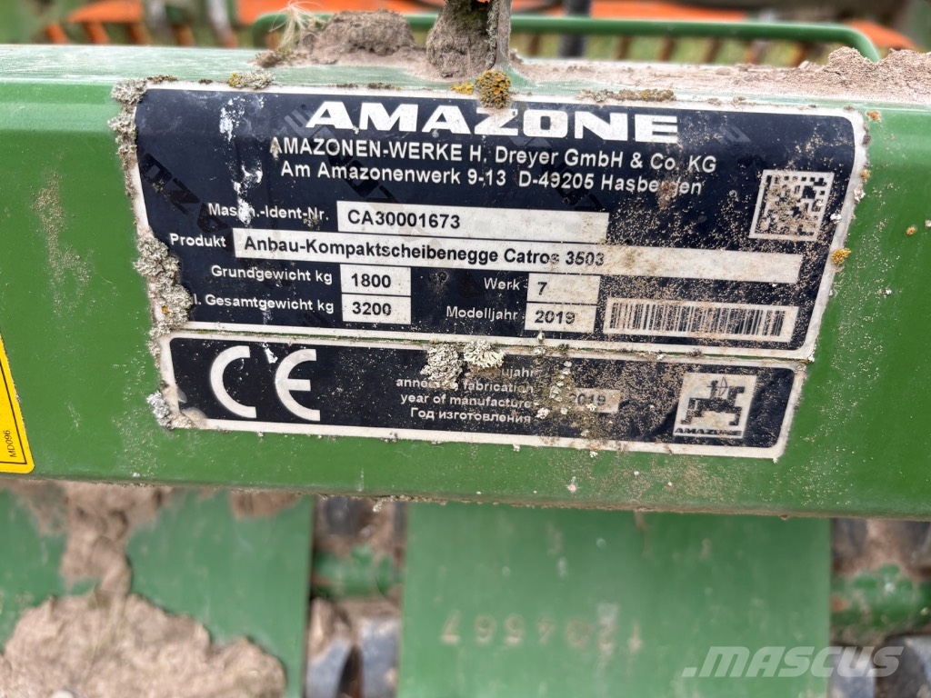 Amazone Catros± 3503 Tanierové brány