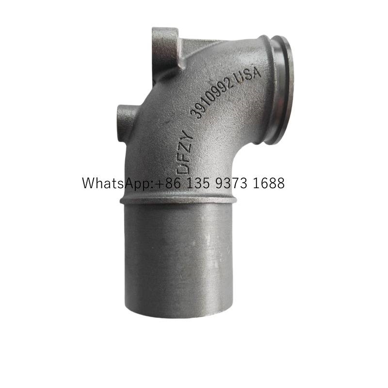 Cummins QSB 6BT5.9 Exhaust Outlet Pipe 3910991 3910992 Motorer