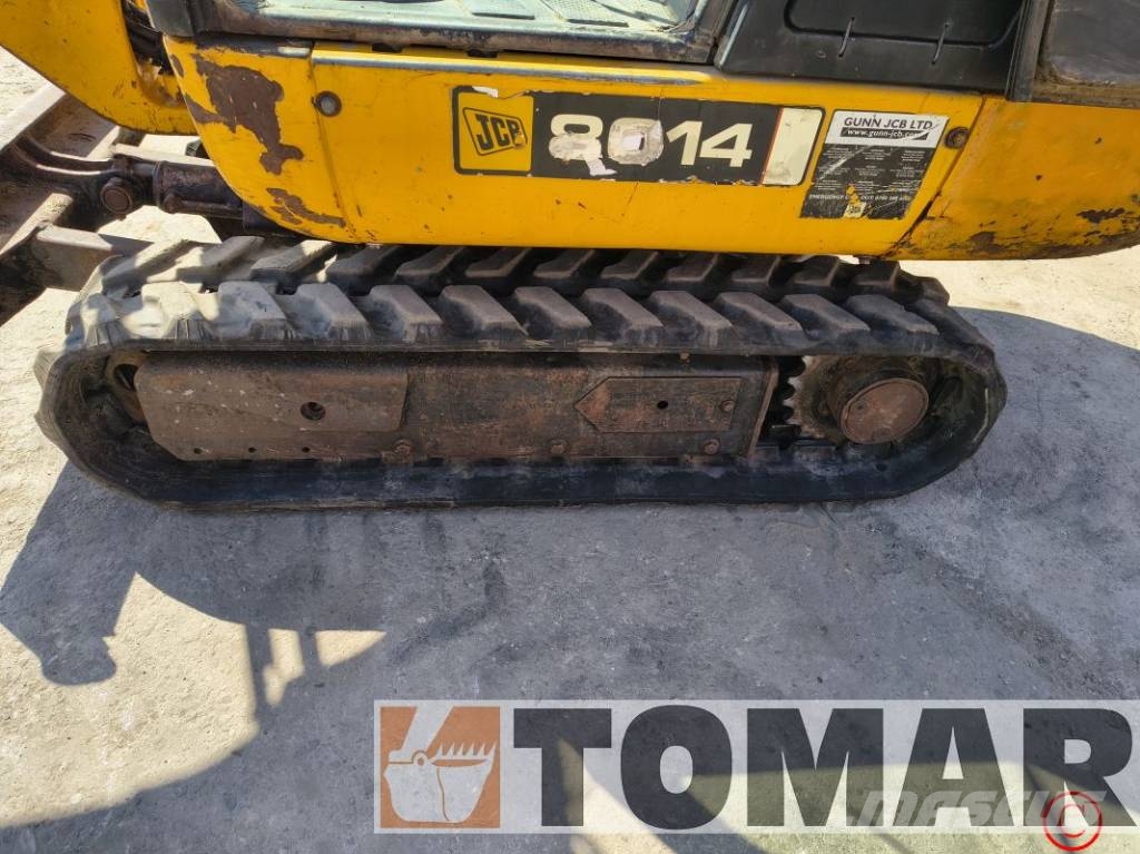 JCB 8014 CTS Mini ekskavatörler, 7 tona dek