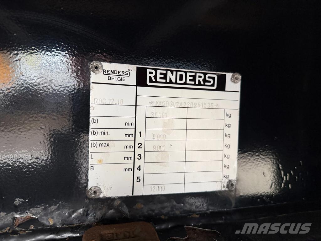 Renders X Steering / Schuifzeil / Ov-Laadklep / Apk! Curtainsider semi-trailers