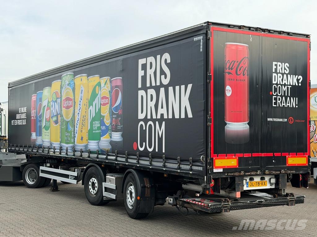 Renders X Steering / Schuifzeil / Ov-Laadklep / Apk! Curtainsider semi-trailers