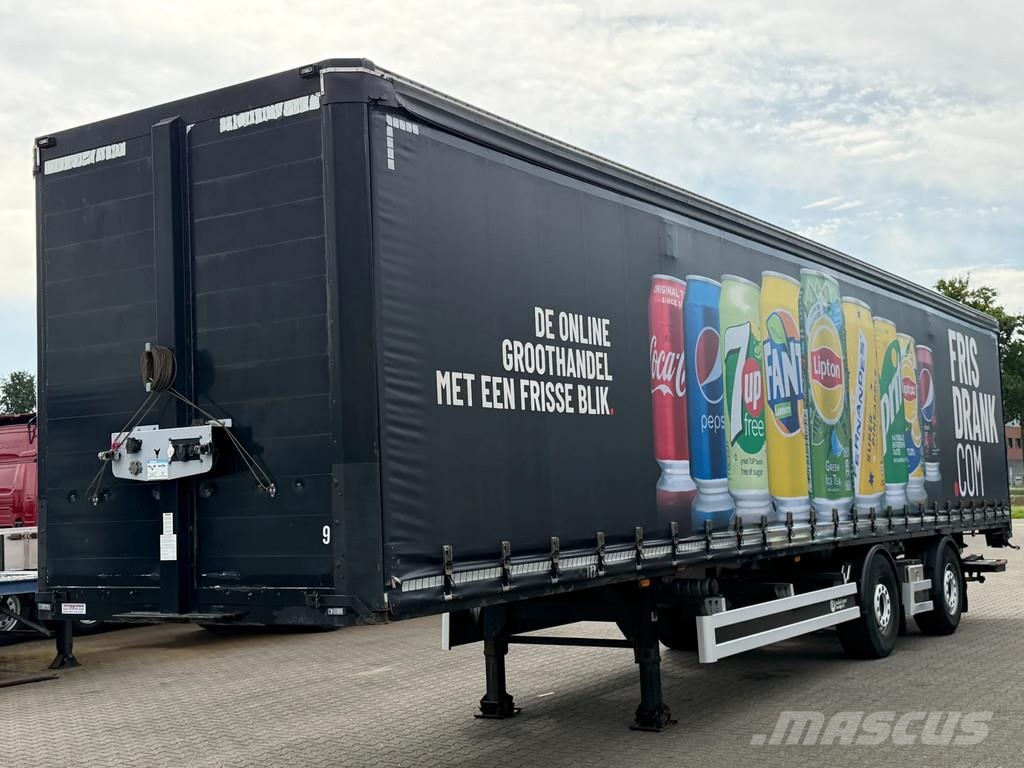 Renders X Steering / Schuifzeil / Ov-Laadklep / Apk! Curtainsider semi-trailers