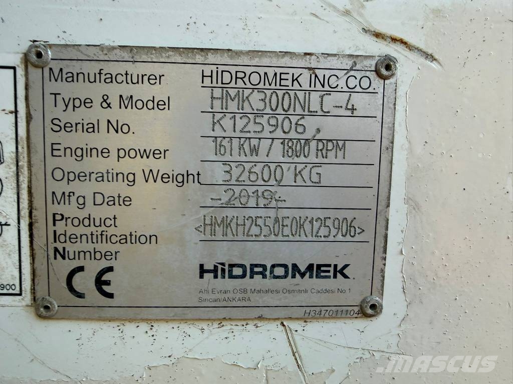Hidromek HKM300 NLC-4 Εκσκαφείς με ερπύστριες