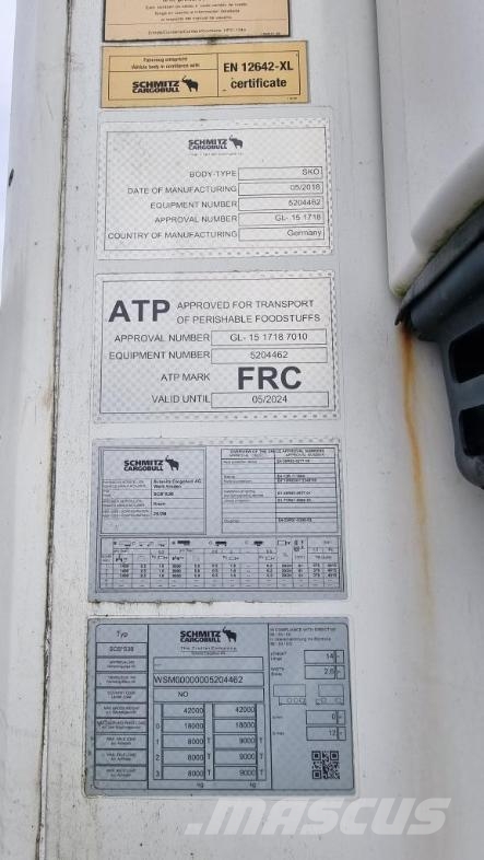 Schmitz Cargobull Trailer Reefer Flower Width & Dual Temp & Double S Koel-vries opleggers
