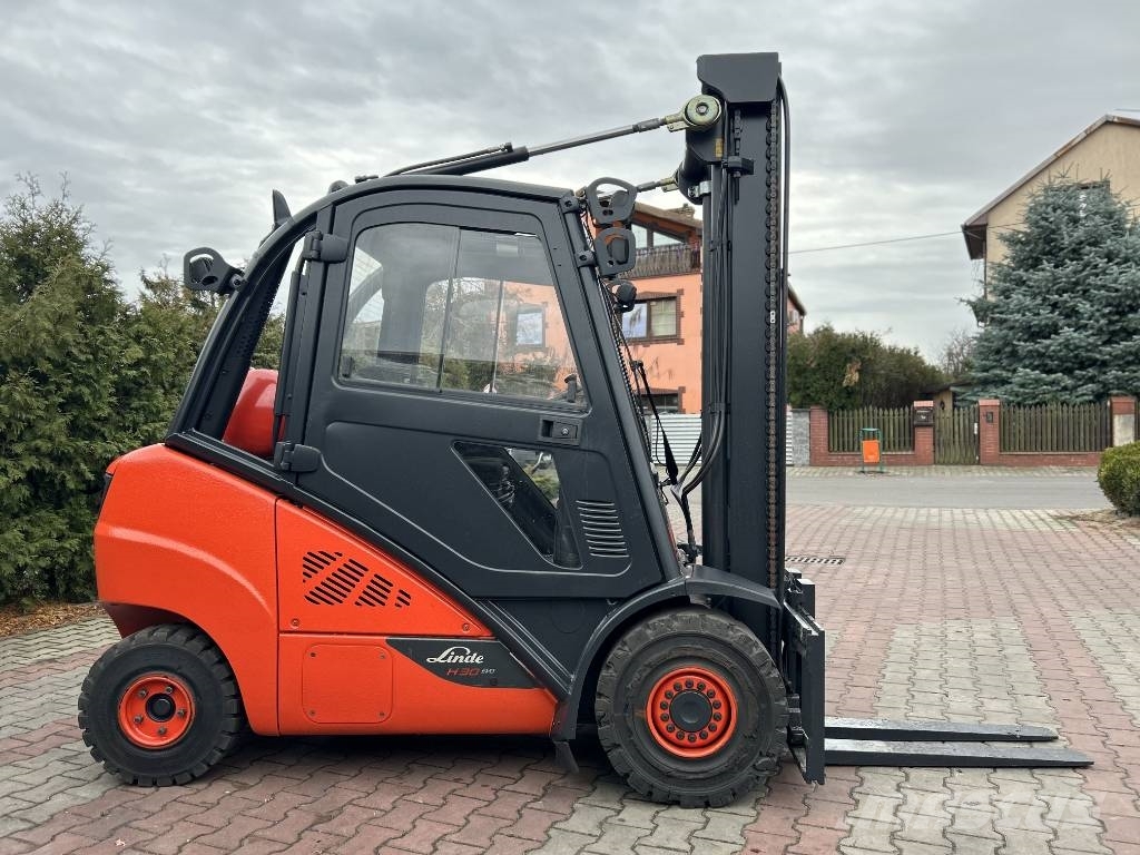 Linde H30T-02 LPG'li forkliftler