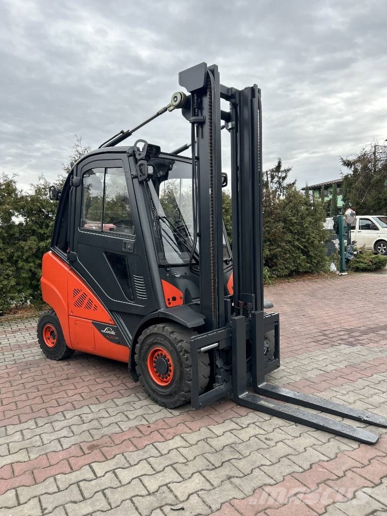 Linde H30T-02 LPG'li forkliftler