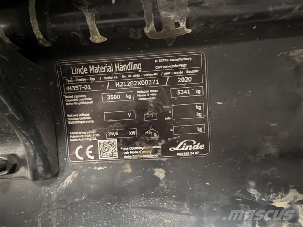 Linde H 35T-01 LPG vozíky