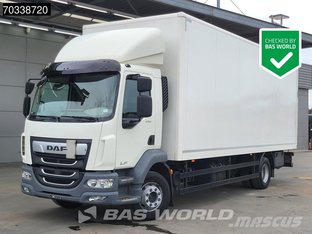 DAF LF 290 4X2 16t Automatic Euro 6 AC Tailgate Bakwagens met gesloten opbouw