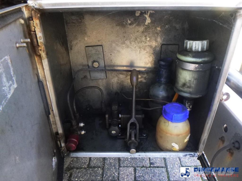 LAG Chemical tank inox 45 m3 / 1 comp 油罐半挂车