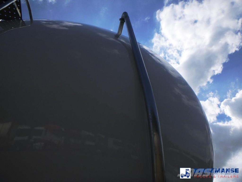 LAG Chemical tank inox 45 m3 / 1 comp 油罐半挂车
