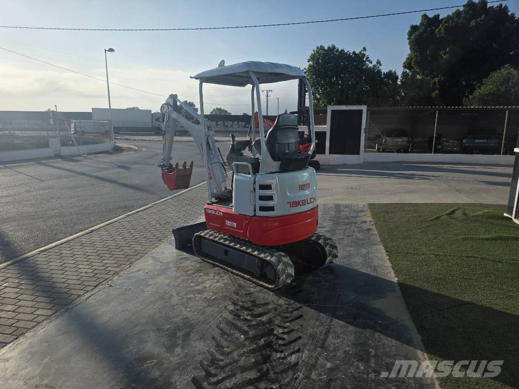 Takeuchi TB 217 R Miniescavatori