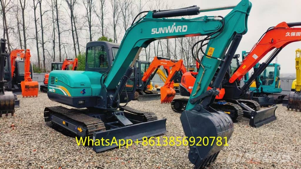 Sunward SWE 70 소형 굴삭기 7톤 미만