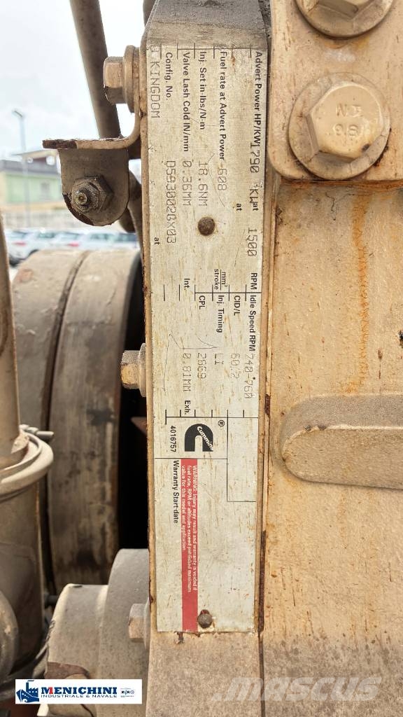 Cummins QSK60-G3 محركات