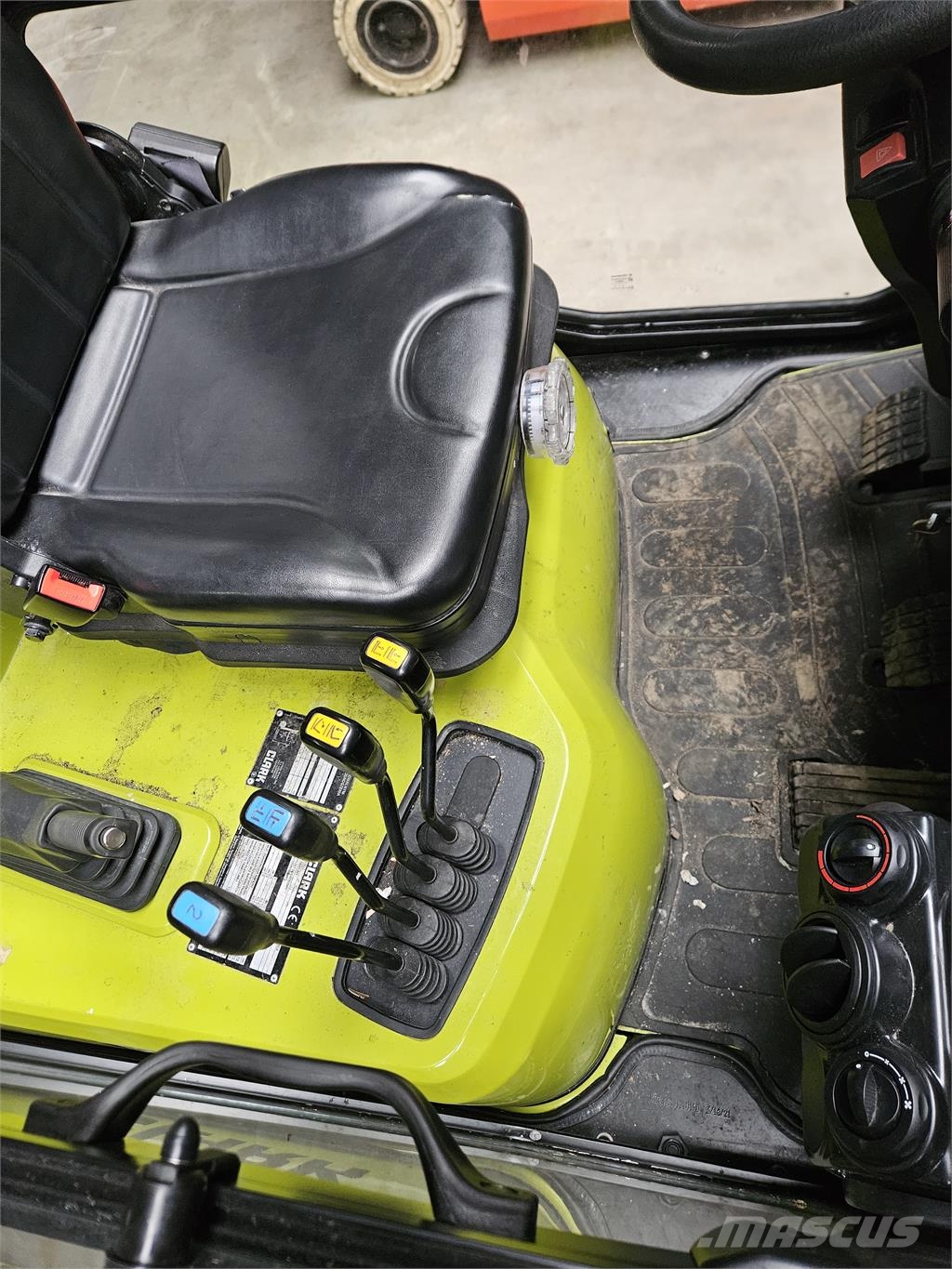 Clark GTS25L Gasolmotviktstruckar