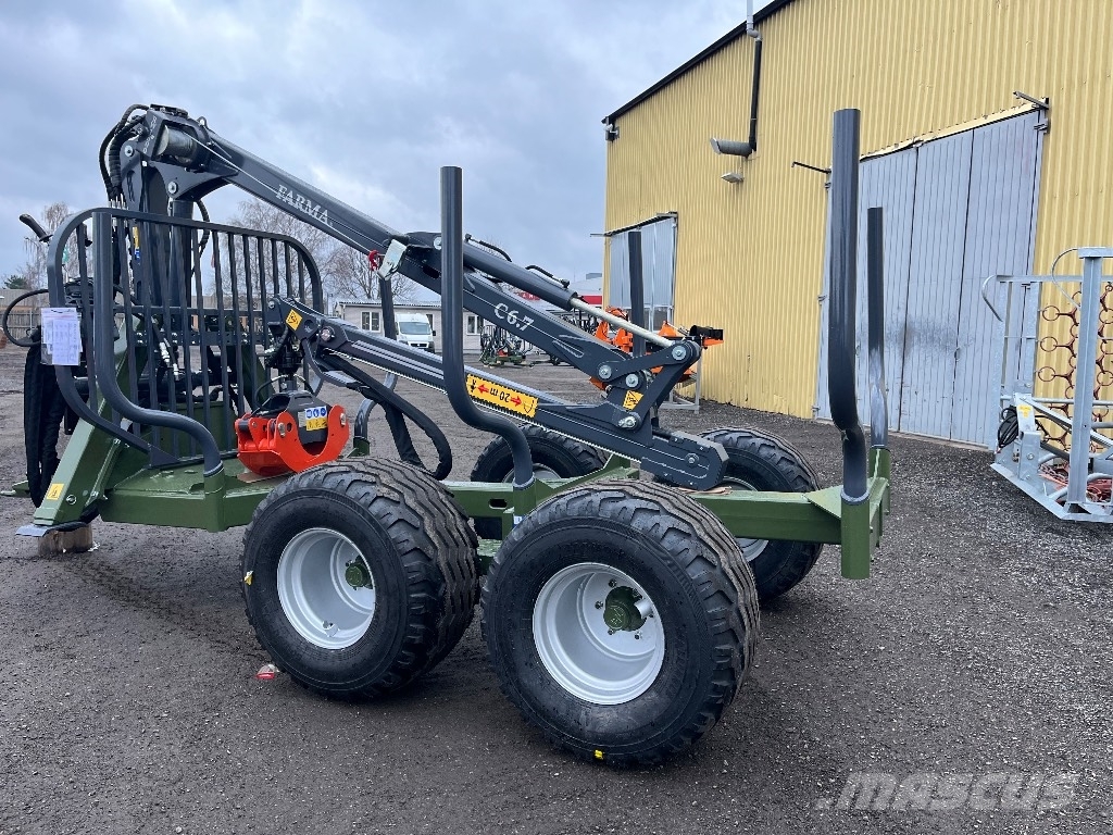 Farma skogsvagn CT 6.70 10 ton Lesnictví – ostatní