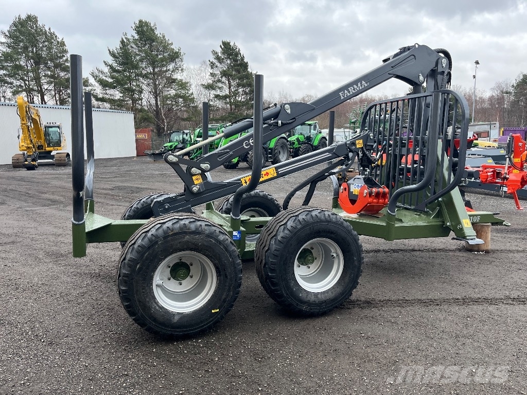 Farma skogsvagn CT 6.70 10 ton Lesnictví – ostatní