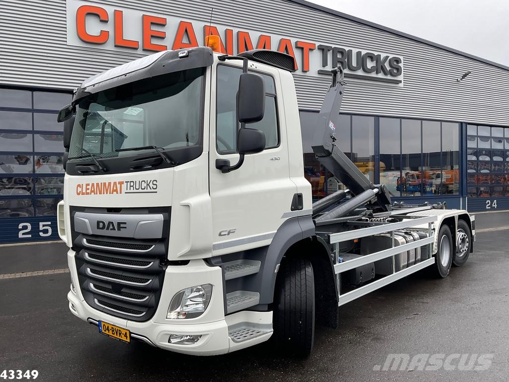 DAF FAN CF 430 VDL 21 Ton haakarmsysteem Φορτηγά ανατροπή με γάντζο