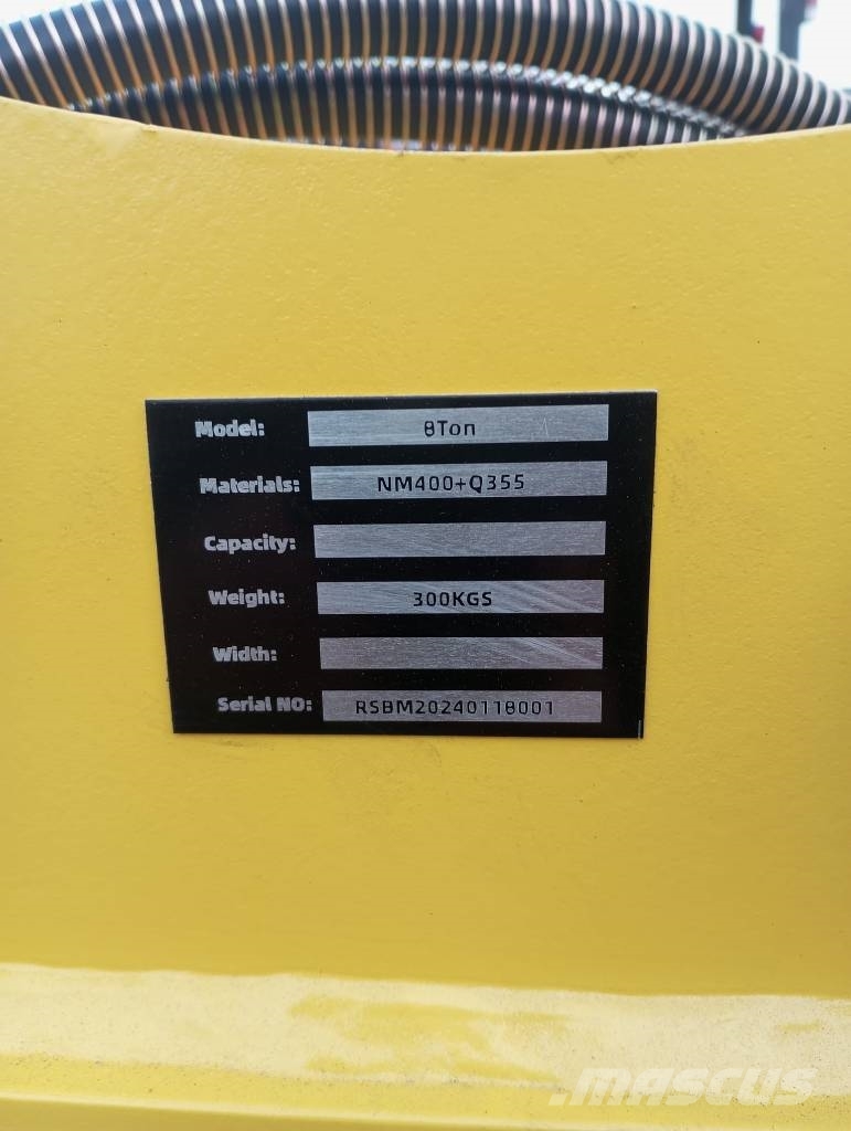 Compactador Hidráulico MTKS 8 toneladas 300 kgs Рендосвач