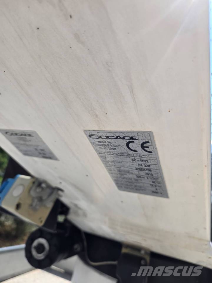 Socage DA 320 Truck & Van mounted aerial platforms