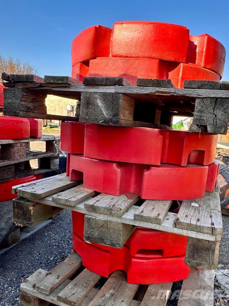 Fendt Radgewichte 6 x 295 kg Otros accesorios para tractores