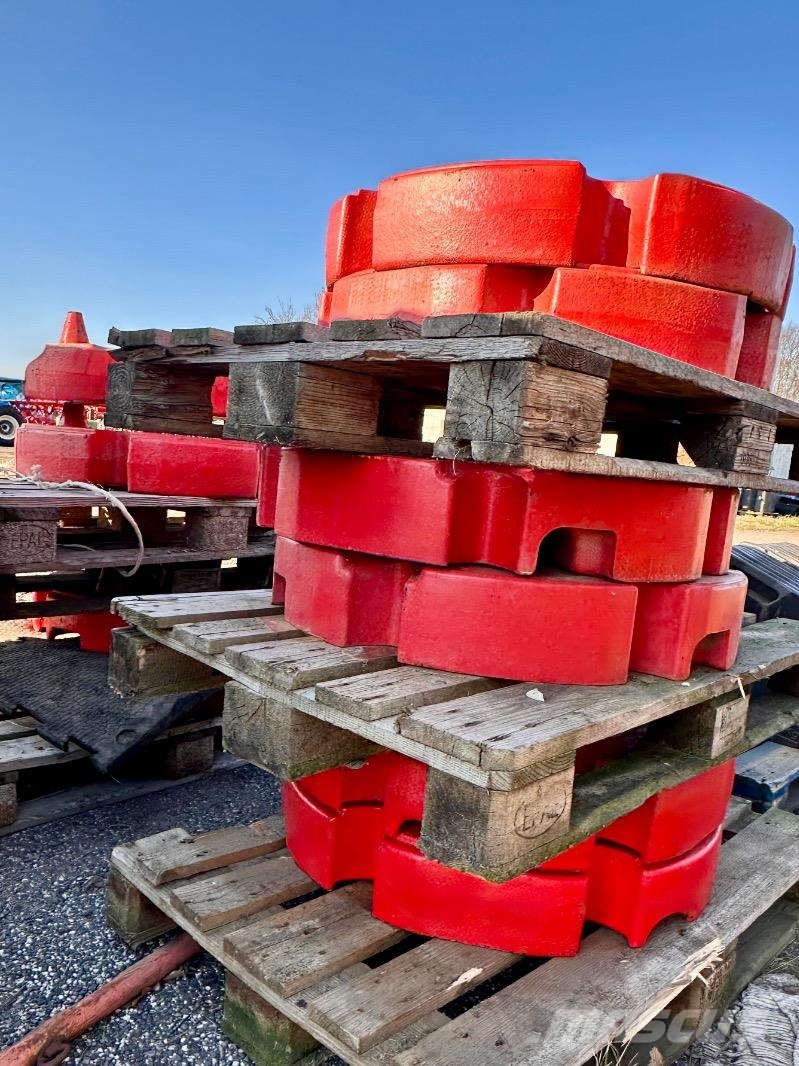 Fendt Radgewichte 6 x 295 kg Otros accesorios para tractores