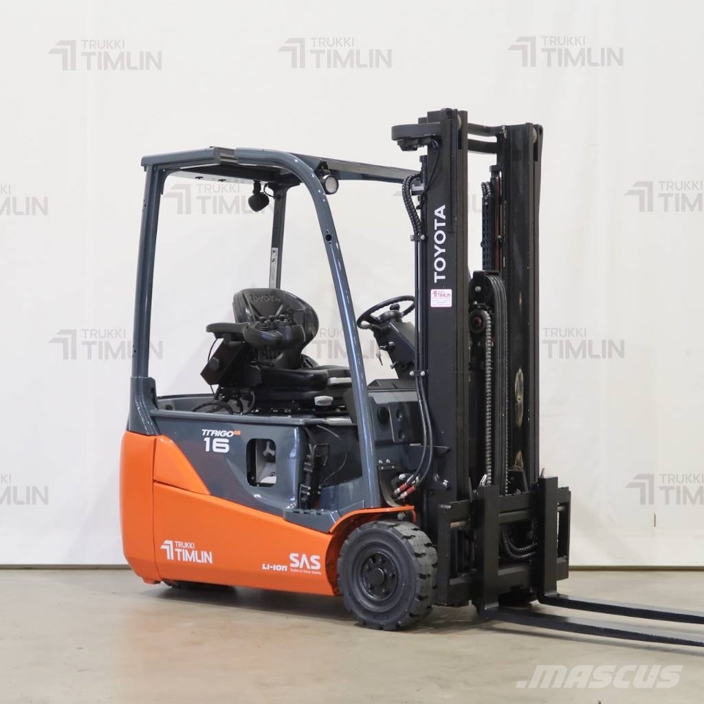 Toyota 8FBE16T, Li-ion Electric forklifts